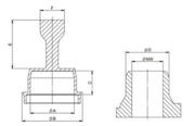DETAIL2589 DV Caps for VDA Quick Connectors_technical drawing