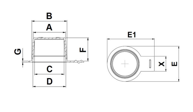 带手柄堵盖/塞 (NS)Universal protector with handle_NS drawing 